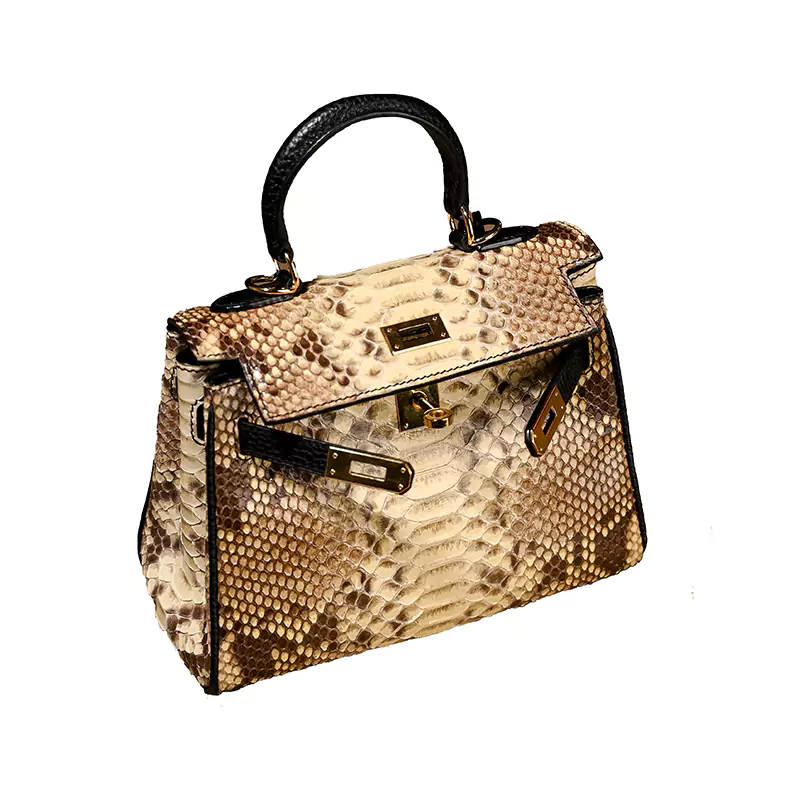 Snake Skin Kelly laukku